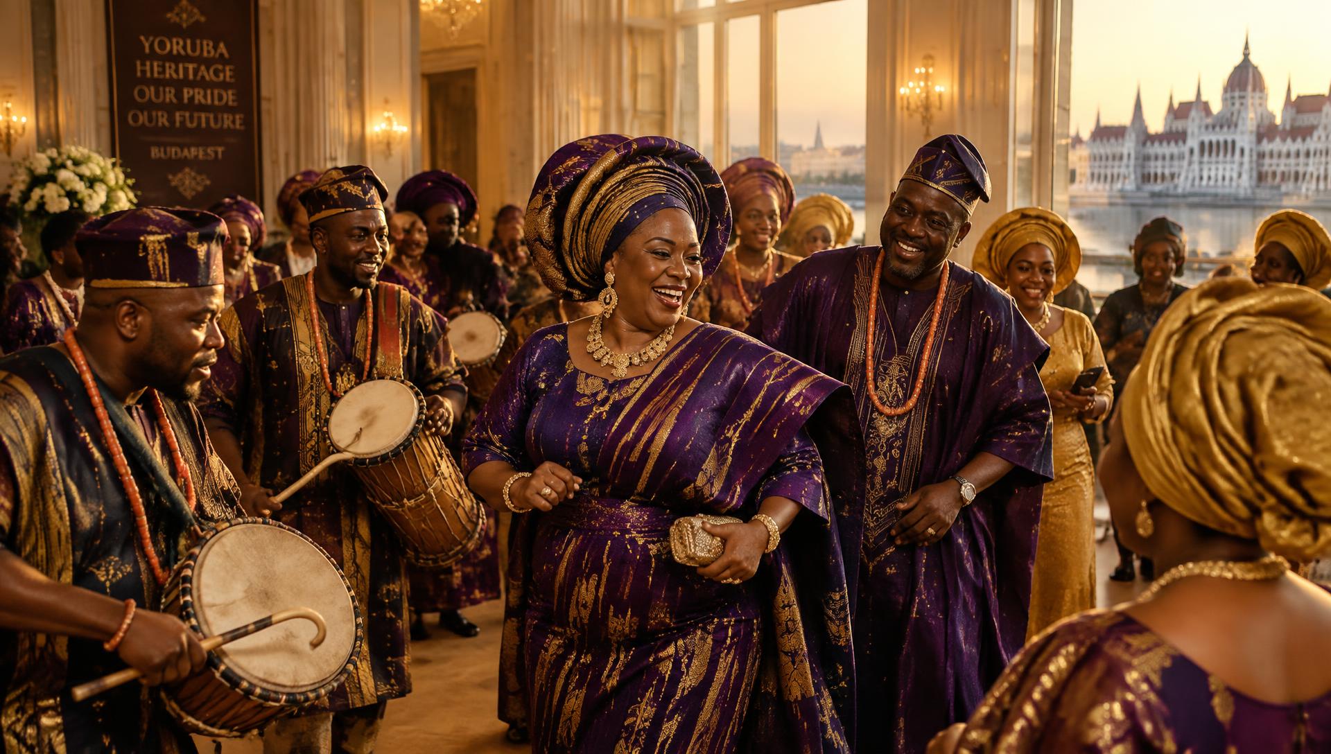 Yoruba community celebration in Budapest
